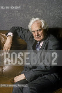 English writer Stephen Spender. Paris, April 12, 1990  - ©Ulf Andersen/Rosebud2