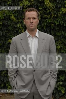 English writer Edward St Aubyn. Paris June 26, 2007 - ©Ulf Andersen/Rosebud2