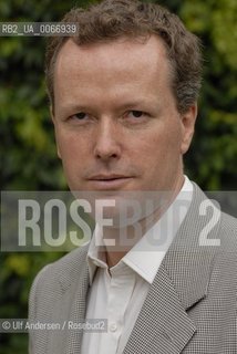 English writer Edward St Aubyn. Paris June 26, 2007 - ©Ulf Andersen/Rosebud2