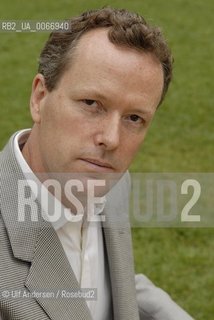 English writer Edward St Aubyn. Paris June 26, 2007 - ©Ulf Andersen/Rosebud2