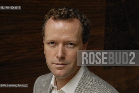 English writer Edward St Aubyn. Paris June 26, 2007 - ©Ulf Andersen/Rosebud2