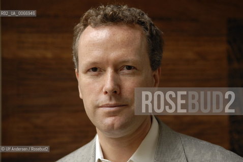 English writer Edward St Aubyn. Paris June 26, 2007 - ©Ulf Andersen/Rosebud2