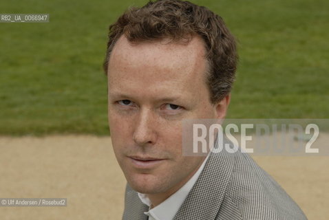 English writer Edward St Aubyn. Paris June 26, 2007 - ©Ulf Andersen/Rosebud2