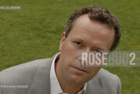 English writer Edward St Aubyn. Paris June 26, 2007 - ©Ulf Andersen/Rosebud2