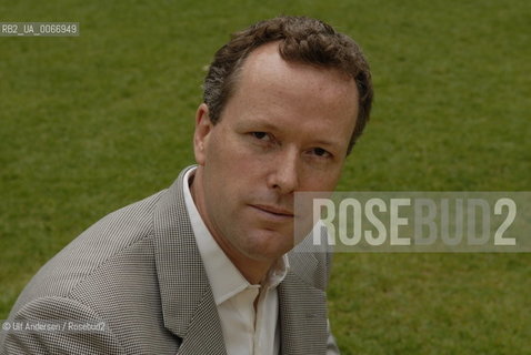 English writer Edward St Aubyn. Paris June 26, 2007 - ©Ulf Andersen/Rosebud2