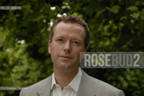 English writer Edward St Aubyn. Paris June 26, 2007 - ©Ulf Andersen/Rosebud2