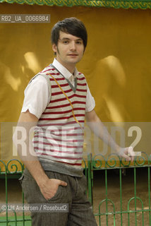 Bosnian writer Sasa Stanisic. Paris, June 2, 2008  - ©Ulf Andersen/Rosebud2