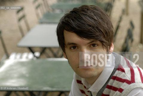 Bosnian writer Sasa Stanisic. Paris, June 2, 2008  - ©Ulf Andersen/Rosebud2