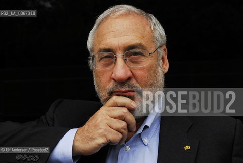 American economist, Nobel prize in 2001. Photos taken during promotion in Paris.©Ulf Andersen/Rosebud2