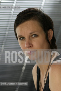 Swedish writer Sara Stridsberg. Paris June 3, 2009 - ©Ulf Andersen/Rosebud2