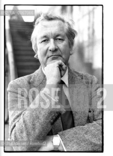 American writer William Styron. Paris, March 20, 1981  - ©Ulf Andersen/Rosebud2