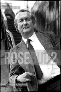 American writer William Styron. Paris, March 20, 1981  - ©Ulf Andersen/Rosebud2