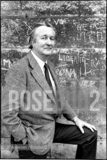 American writer William Styron. Paris, March 20, 1981  - ©Ulf Andersen/Rosebud2