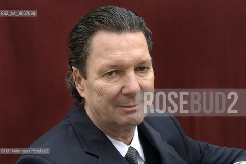 Swiss writer Martin Suter. Paris, May 7, 2010 - ©Ulf Andersen/Rosebud2