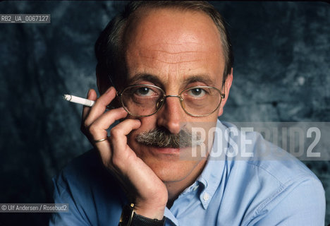 Italian writer Antonio Tabucchi. Paris, March 17, 1993 - ©Ulf Andersen/Rosebud2