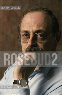 Italian writer Antonio Tabucchi. Paris, March 17, 1993 - ©Ulf Andersen/Rosebud2