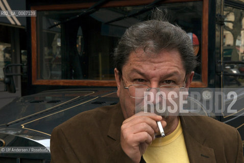 Mexican writer Paco Ignacio Taibo II. Paris, March 14, 2009 - ©Ulf Andersen/Rosebud2