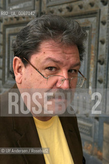 Mexican writer Paco Ignacio Taibo II. Paris, March 14, 2009 - ©Ulf Andersen/Rosebud2