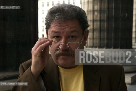 Mexican writer Paco Ignacio Taibo II. Paris, March 14, 2009 - ©Ulf Andersen/Rosebud2