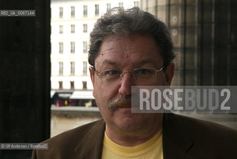 Mexican writer Paco Ignacio Taibo II. Paris, March 14, 2009 - ©Ulf Andersen/Rosebud2