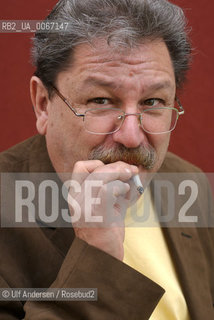 Mexican writer Paco Ignacio Taibo II. Paris, March 14, 2009 - ©Ulf Andersen/Rosebud2