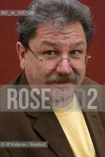 Mexican writer Paco Ignacio Taibo II. Paris, March 14, 2009 - ©Ulf Andersen/Rosebud2