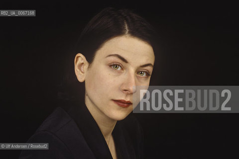 American writer Donna Tartt. Paris, May 13, 1993 - ©Ulf Andersen/Rosebud2