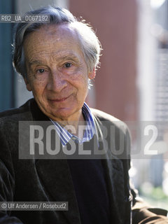 Portuguese writer Urbano Tavares. Lisboa, January 31, 2000 - ©Ulf Andersen/Rosebud2