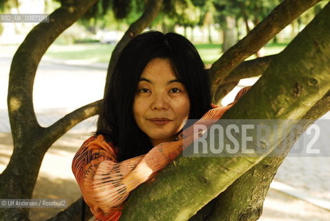 Japanese writer Yoko Tawada. Paris, May 11, 2006 - ©Ulf Andersen/Rosebud2