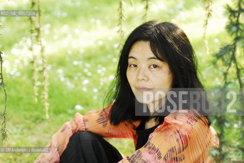 Japanese writer Yoko Tawada. Paris, May 11, 2006 - ©Ulf Andersen/Rosebud2