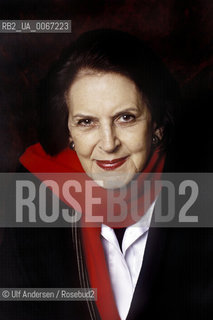 Brazilian writer Lygia Fagundes Telles. Paris March 24, 1998 - ©Ulf Andersen/Rosebud2