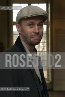 Swedish writer Johan Theorin. Paris, March 4, 2009 - ©Ulf Andersen/Rosebud2