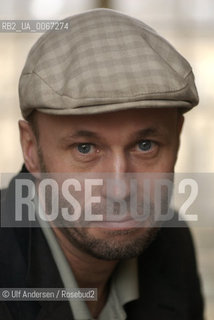 Swedish writer Johan Theorin. Paris, March 4, 2009 - ©Ulf Andersen/Rosebud2