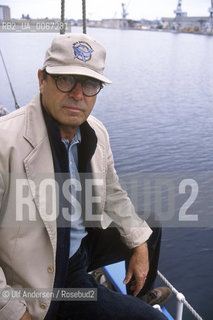 American writer Paul Theroux. Saint Malo May 30, 1999 - ©Ulf Andersen/Rosebud2