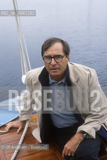 American writer Paul Theroux. Saint Malo May 30, 1999 - ©Ulf Andersen/Rosebud2