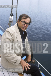 American writer Paul Theroux. Saint Malo May 30, 1999 - ©Ulf Andersen/Rosebud2