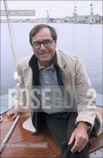 American writer Paul Theroux. Saint Malo May 30, 1999 - ©Ulf Andersen/Rosebud2