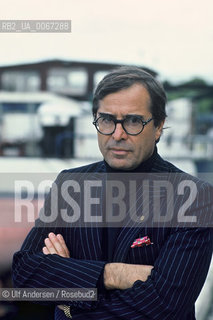 American writer Paul Theroux. Paris September 30, 1992 - ©Ulf Andersen/Rosebud2