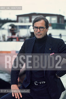 American writer Paul Theroux. Paris September 30, 1992 - ©Ulf Andersen/Rosebud2