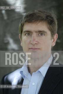 English writer Marcel Theroux. Paris, October 11, 2010 - ©Ulf Andersen/Rosebud2