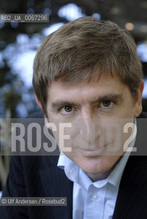 English writer Marcel Theroux. Paris, October 11, 2010 - ©Ulf Andersen/Rosebud2