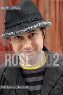 English writer Adam Thirlwell. Lyon, May 31, 2008 - ©Ulf Andersen/Rosebud2