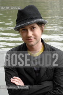 English writer Adam Thirlwell. Lyon, May 31, 2008 - ©Ulf Andersen/Rosebud2