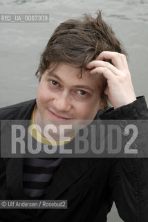 English writer Adam Thirlwell. Lyon, May 31, 2008 - ©Ulf Andersen/Rosebud2