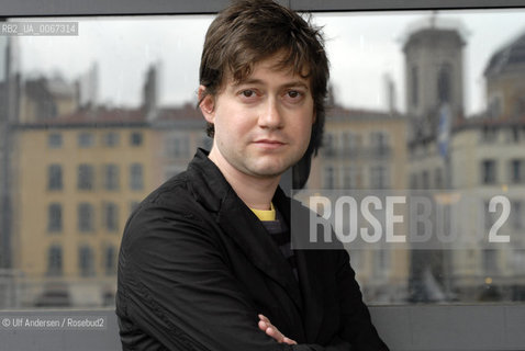 English writer Adam Thirlwell. Lyon, May 31, 2008 - ©Ulf Andersen/Rosebud2