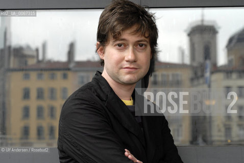 English writer Adam Thirlwell. Lyon, May 31, 2008 - ©Ulf Andersen/Rosebud2