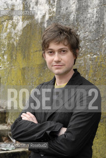 English writer Adam Thirlwell. Lyon, May 31, 2008 - ©Ulf Andersen/Rosebud2