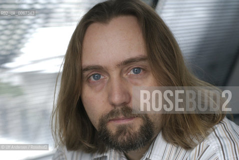 Norwegian writer Carl Frode Tiller. Paris, February 11, 2010 - ©Ulf Andersen/Rosebud2