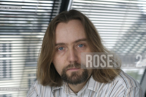 Norwegian writer Carl Frode Tiller. Paris, February 11, 2010 - ©Ulf Andersen/Rosebud2