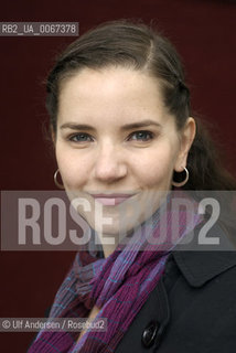 American writer Hannah Tinti. Paris, November 12, 2009 - ©Ulf Andersen/Rosebud2